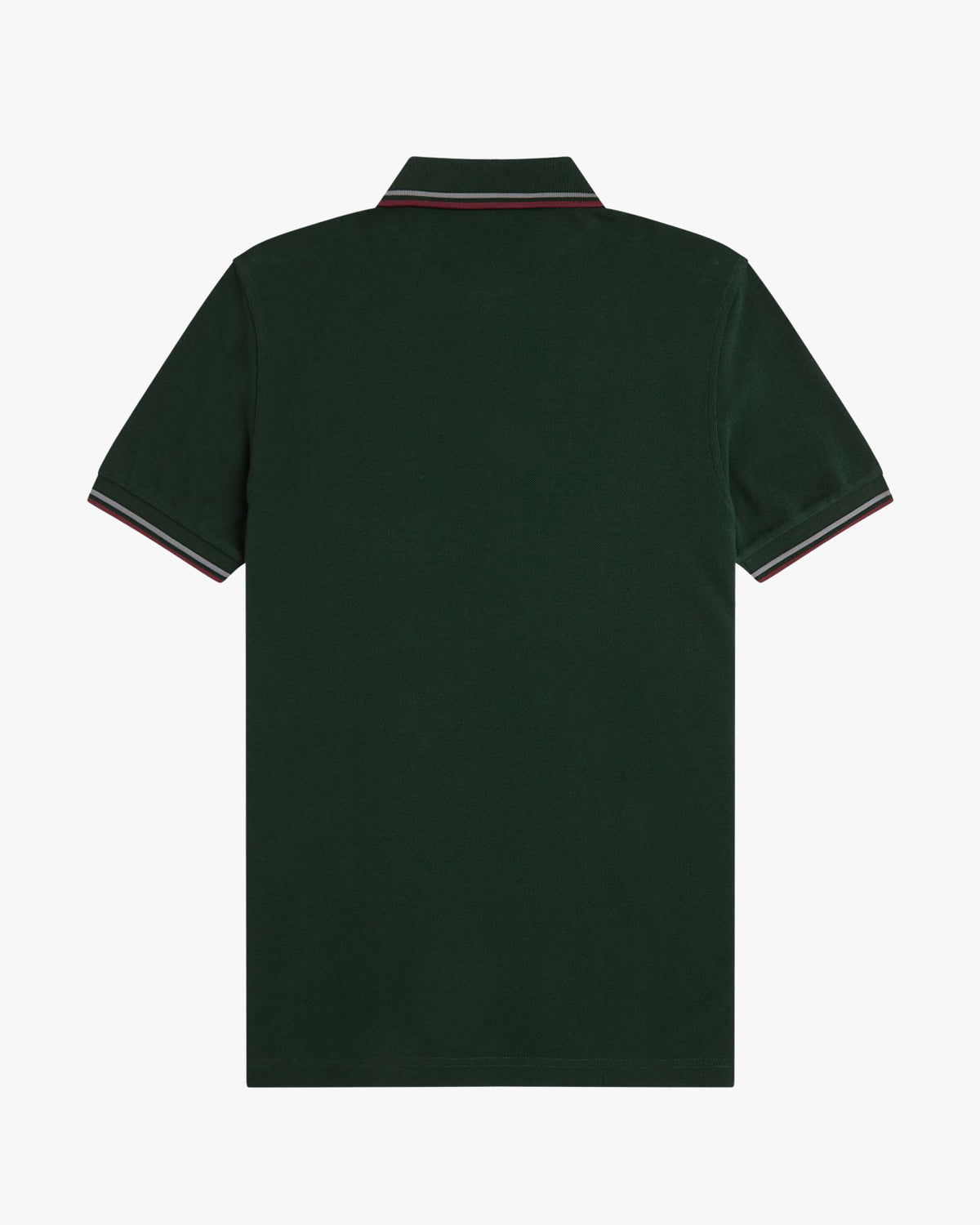 Fred Perry Twin Tipped Polo Shirt - Grassroots / Stockport Blue / Oxblood