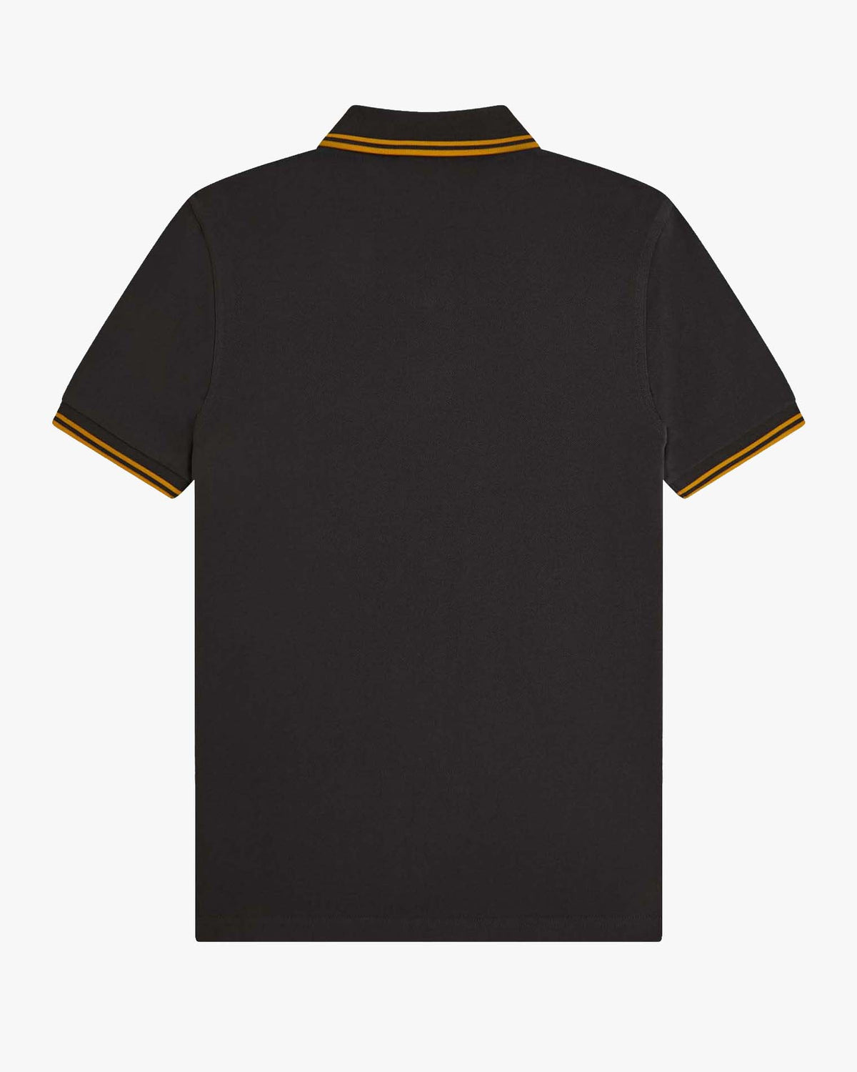 Fred Perry Twin Tipped Polo Shirt - Anchor Grey / Golden