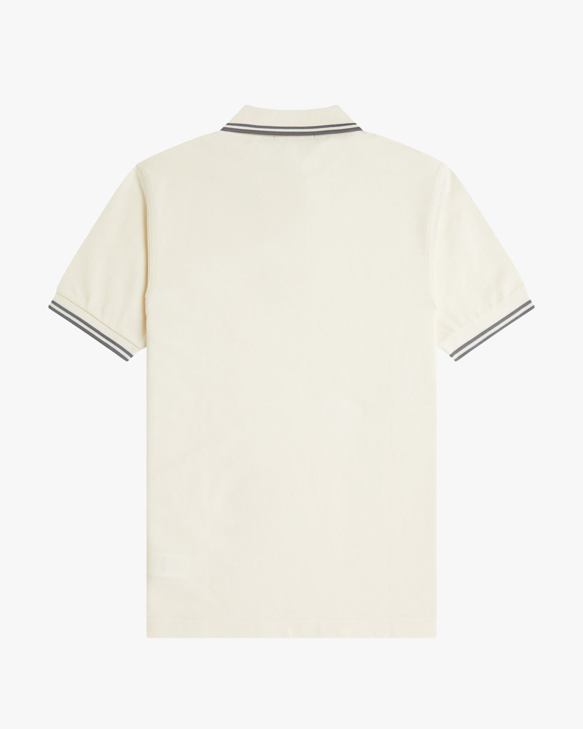 Fred Perry Twin Tipped Polo Shirt - Ecru / Stockport Blue