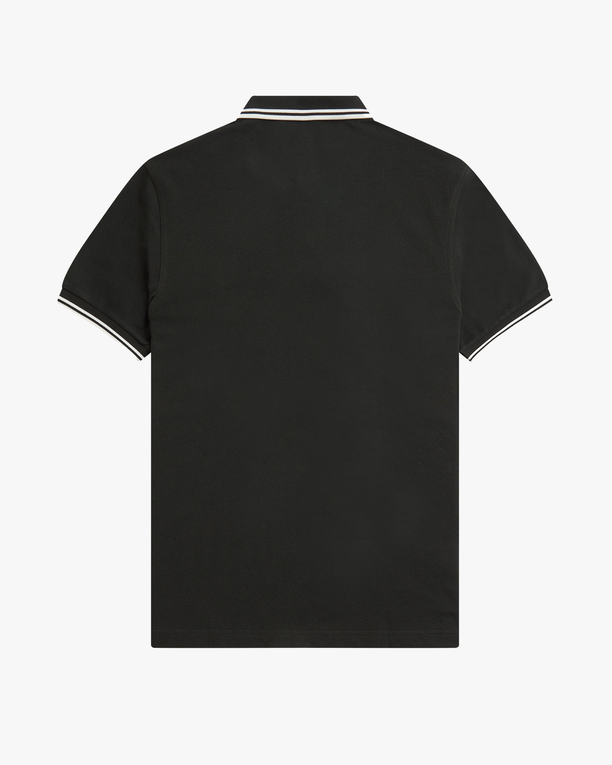 Fred Perry Twin Tipped Polo Shirt - Night Green / Snow White | Fred Perry Polo Shirts | JEANSTORE