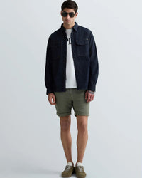 Replay Rinsed Wash Denim Shirt - Dark Blue