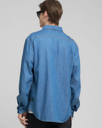 Replay Denim Shirt - Medium Blue