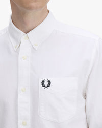 Fred Perry Oxford Shirt - White