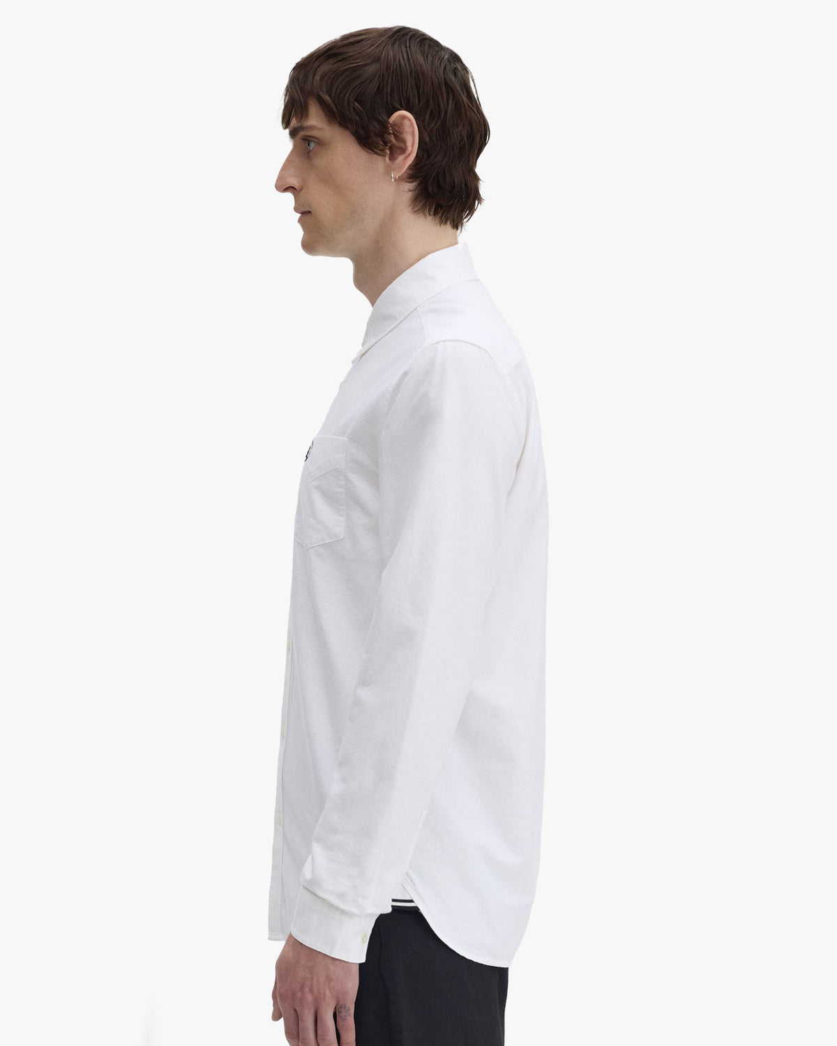 Fred Perry Oxford Shirt - White