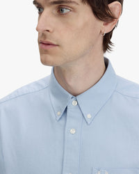 Fred Perry Oxford Shirt - Light Smoke