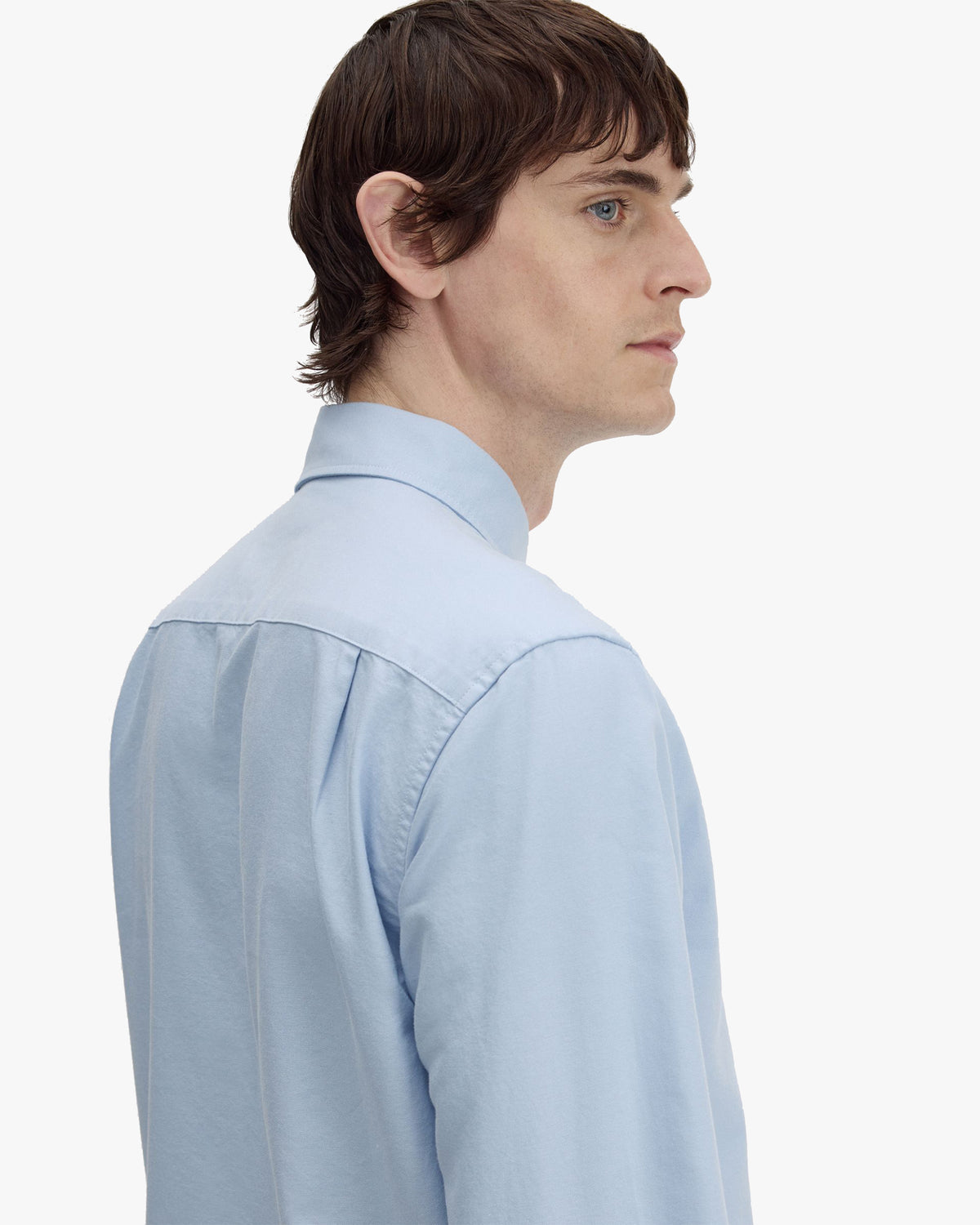 Fred Perry Oxford Shirt - Light Smoke