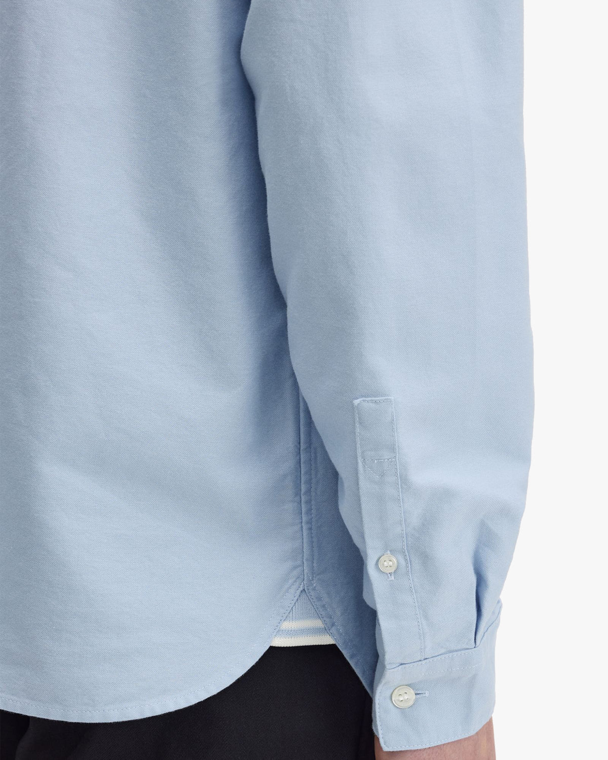 Fred Perry Oxford Shirt - Light Smoke