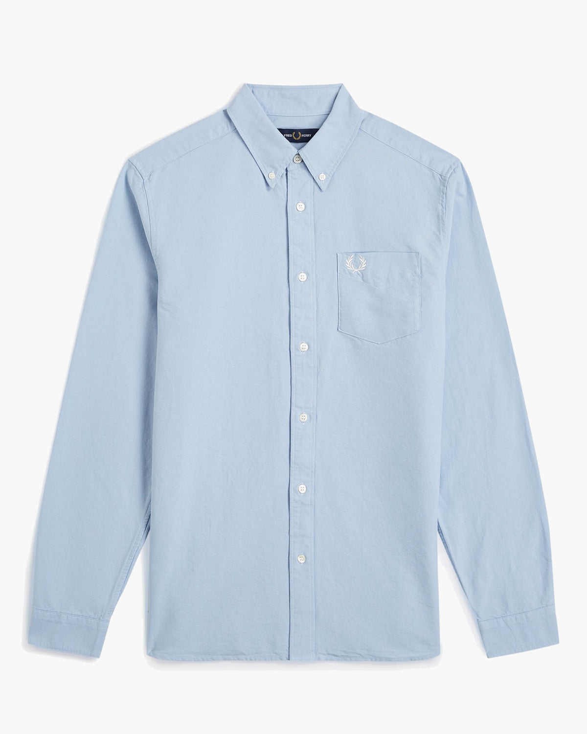 Fred Perry Oxford Shirt - Light Smoke