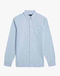 Fred Perry Oxford Shirt - Light Smoke