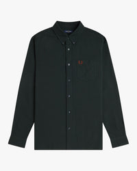 Fred Perry Oxford Shirt - Night Green