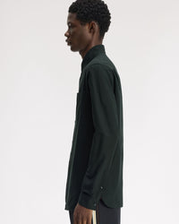 Fred Perry Oxford Shirt - Night Green