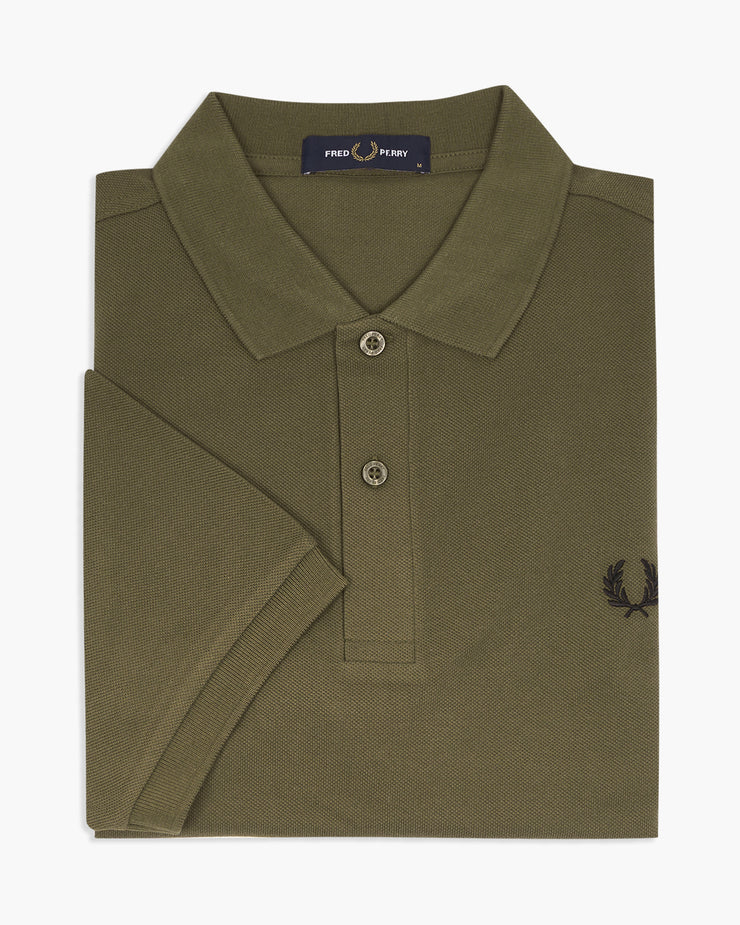 Fred Perry Plain Polo Shirt - Uniform Green – JEANSTORE