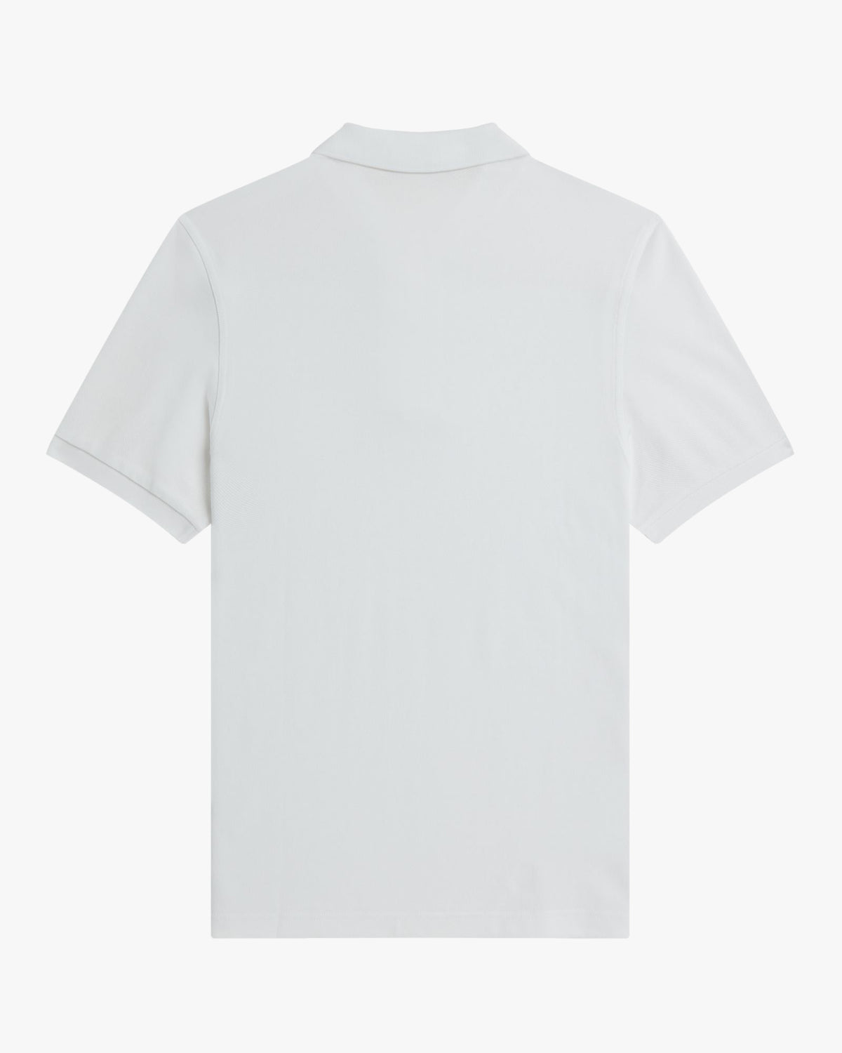 Fred Perry Plain Polo Shirt - White / Navy | Fred Perry Polo Shirts | JEANSTORE