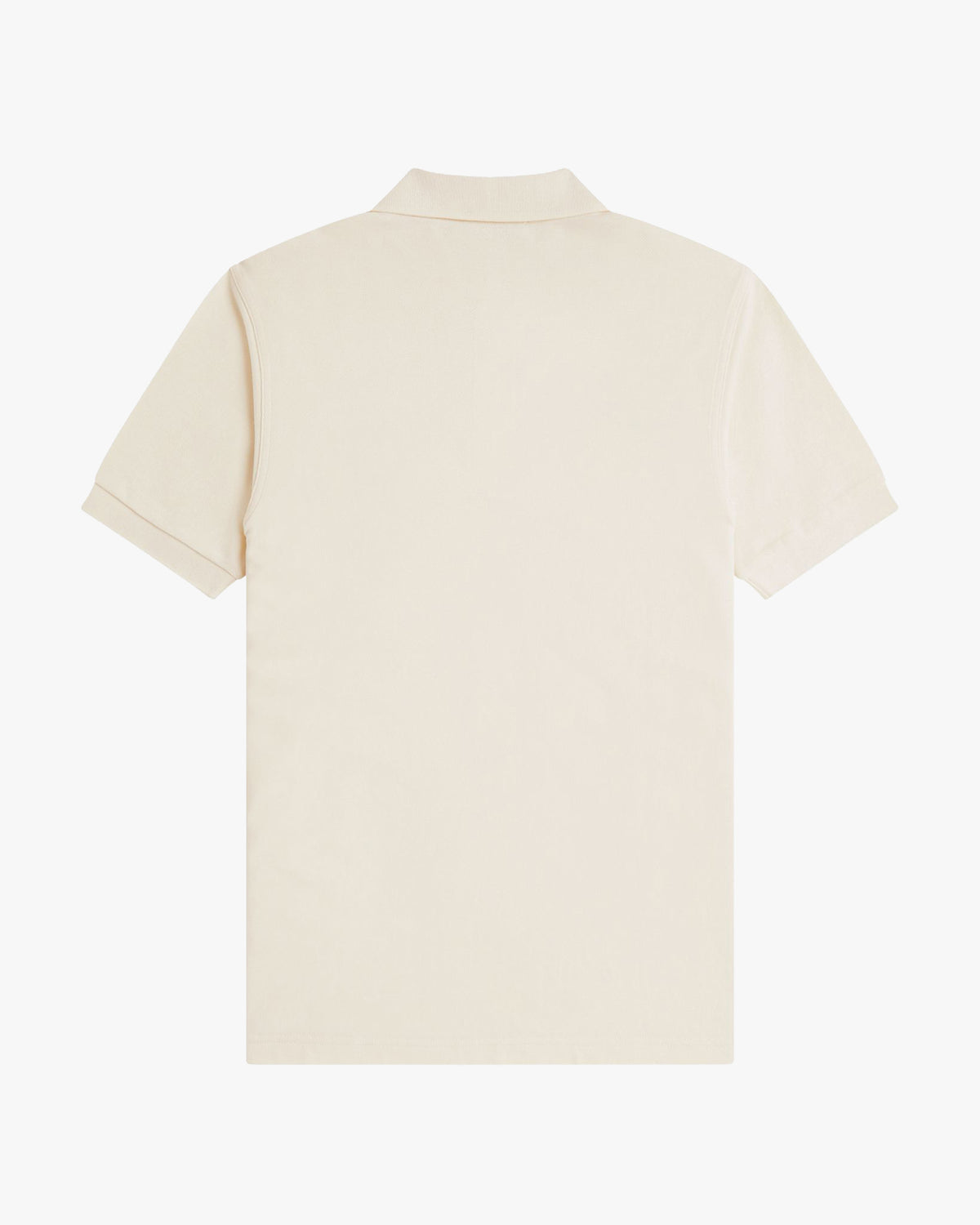 Fred Perry Plain Polo Shirt - Ecru / Grassroots