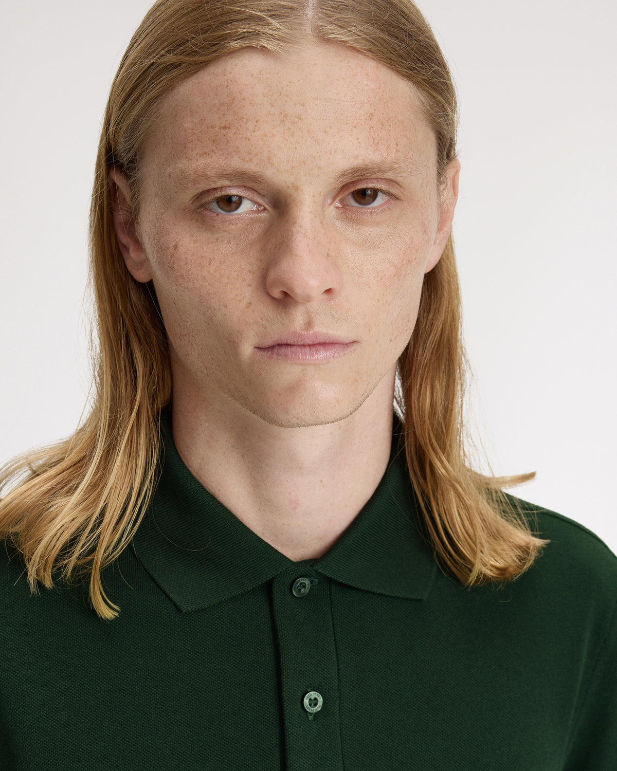 Fred Perry Plain Polo Shirt - Grassroots / Oxblood