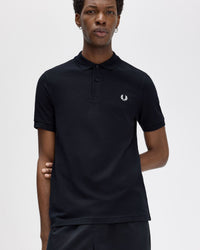 Fred Perry Plain Polo Shirt - Navy / Snow White | Fred Perry Polo Shirts | JEANSTORE