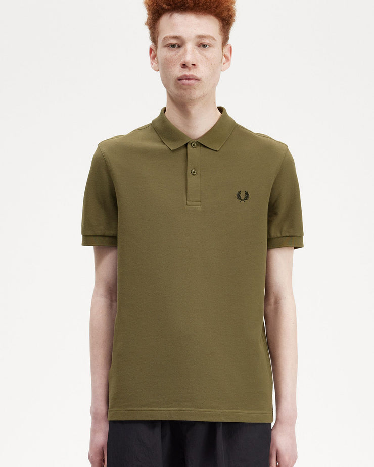 Fred Perry Plain Polo Shirt - Uniform Green – JEANSTORE