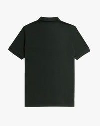 Fred Perry Plain Polo Shirt - Night Green / Snow White | Fred Perry Polo Shirts | JEANSTORE