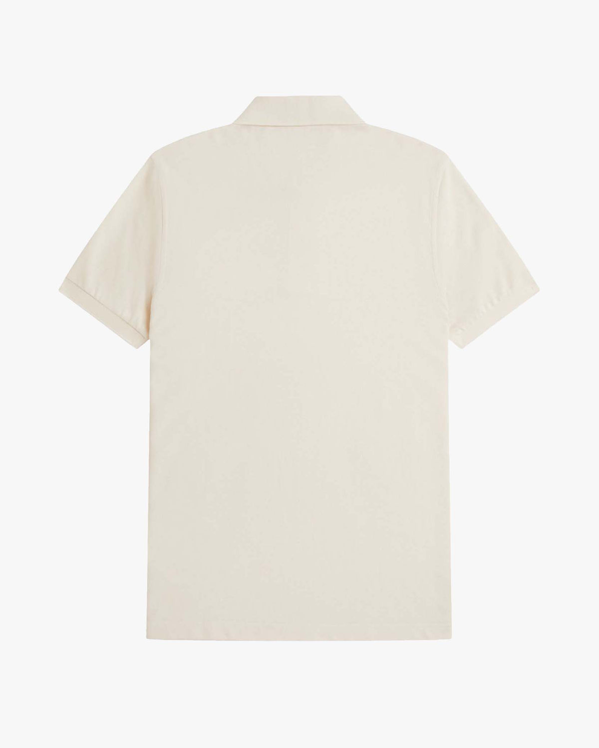 Fred Perry Plain Polo Shirt - Ecru / Night Green