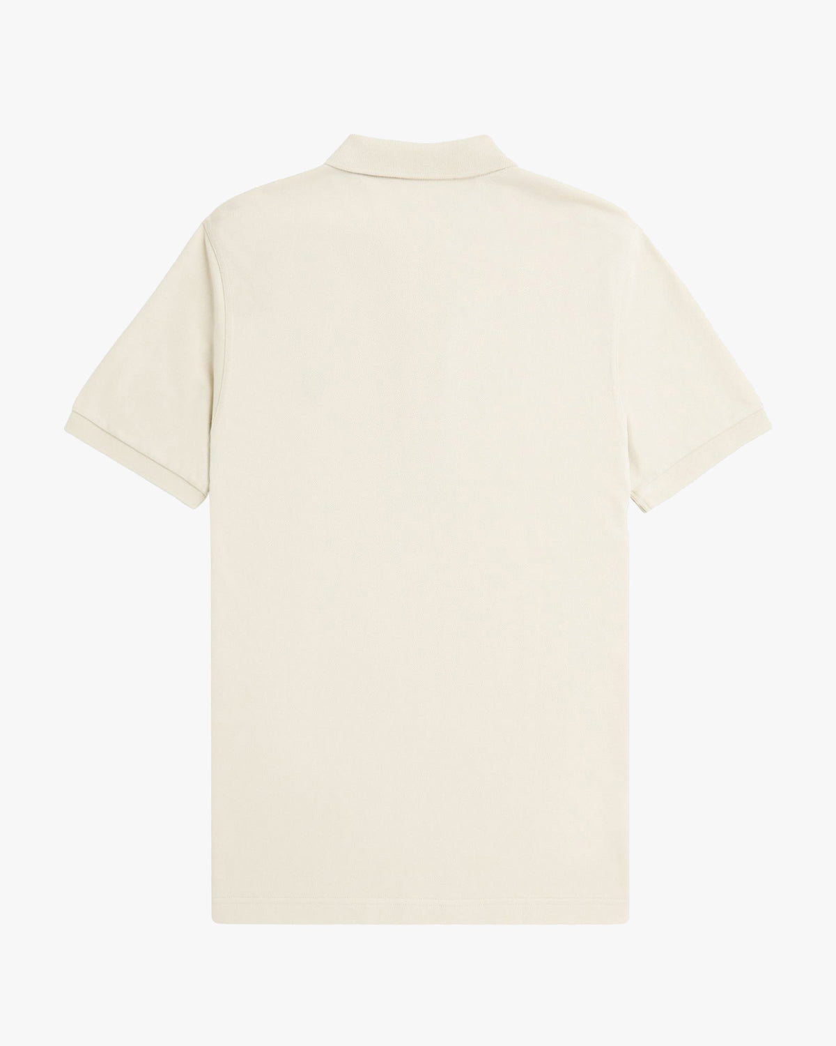 Fred Perry Plain Polo Shirt - Ecru / Oxblood | Fred Perry Polo Shirts | JEANSTORE