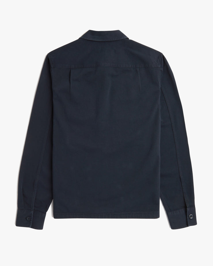 Fred Perry Twill Overshirt - Navy