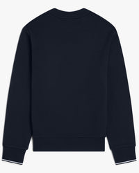 Fred Perry Crew Neck Sweatshirt - Navy