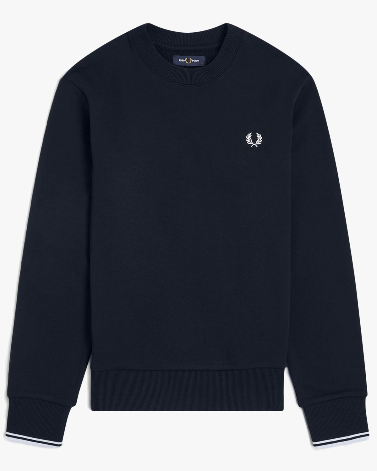Fred Perry Crew Neck Sweatshirt - Navy