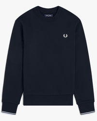Fred Perry Crew Neck Sweatshirt - Navy