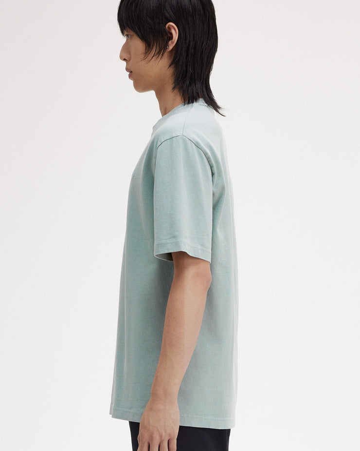 Fred Perry Garment Dyed Tee - Silver Blue