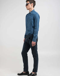 Replay Anbass Hyperflex Colour XLITE Slim Fit Mens Jeans - Blue