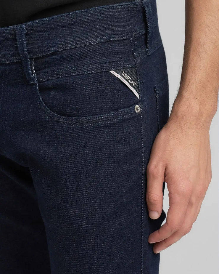 Replay Anbass Slim Fit Mens Jeans - Dark Blue | Replay Jeans | JEANSTORE