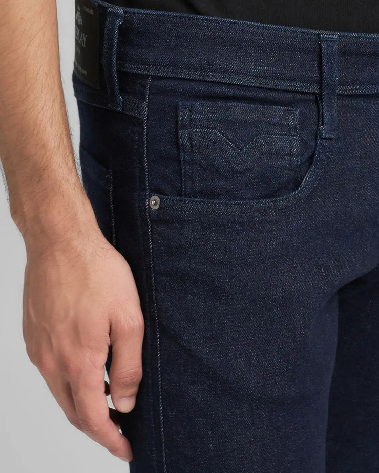 Replay Anbass Slim Fit Mens Jeans - Dark Blue | Replay Jeans | JEANSTORE