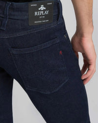 Replay Anbass Slim Fit Mens Jeans - Dark Blue | Replay Jeans | JEANSTORE