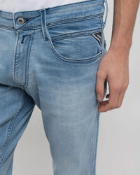 Replay Anbass Slim Fit Mens Jeans - Light Blue