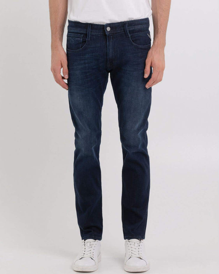 Replay Anbass Slim Fit Mens Jeans - Dark Blue