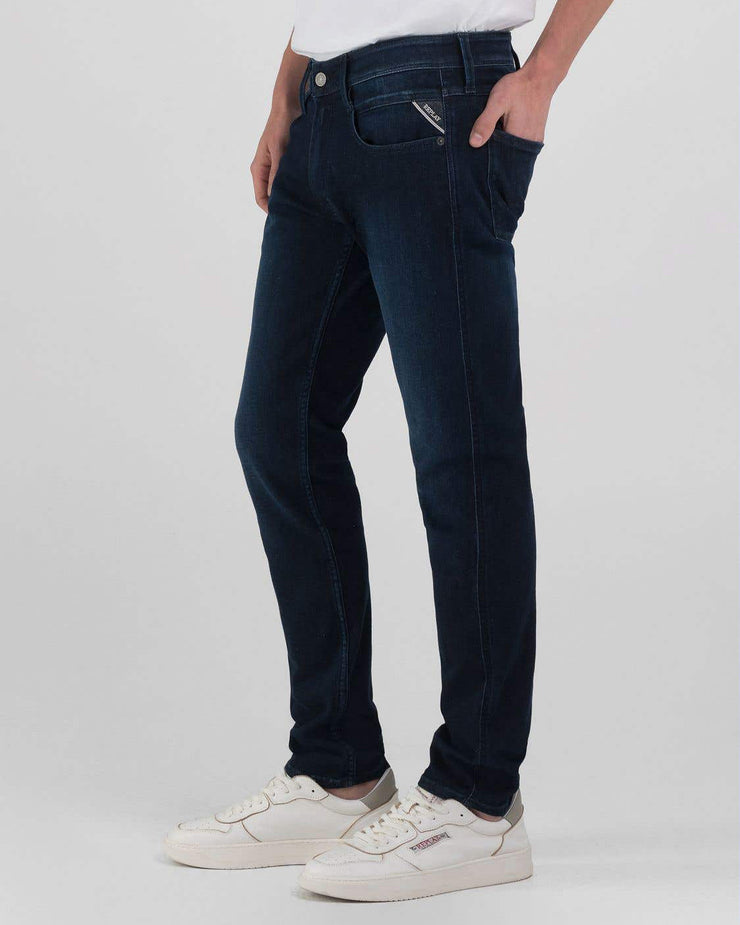 Replay Anbass Slim Fit Mens Jeans - Dark Blue