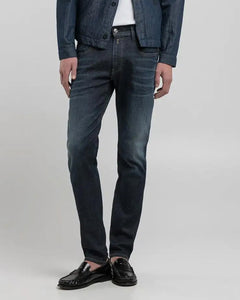 Replay Anbass Slim Fit Hyperflex Dust Mens Jeans - Dark Blue