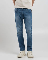 Replay Anbass Slim Fit Mens Jeans - Medium Blue | Replay Jeans | JEANSTORE
