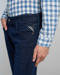 Replay Anbass Slim Fit Mens Jeans - Dark Blue | Replay Jeans | JEANSTORE