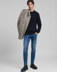 Replay Anbass Slim Fit Mens Jeans - Mid Dark Blue