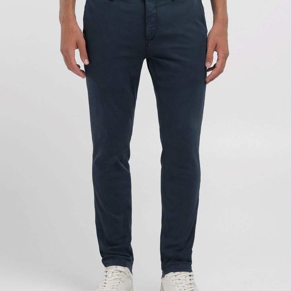 Replay Zeumar Hyperchino Colour XLITE Slim Mens Jeans - Blue | Replay Jeans | JEANSTORE