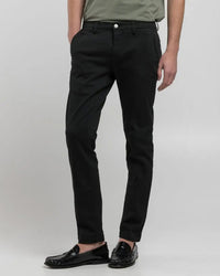 Replay Zeumar Hyperchino Colour XLITE Slim Mens Jeans - Black | Replay Jeans | JEANSTORE