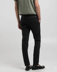 Replay Zeumar Hyperchino Colour XLITE Slim Mens Jeans - Black | Replay Jeans | JEANSTORE