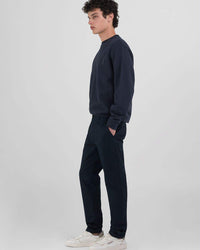 Replay Damian Regular Slim Mens Twill Trousers - Night Blue | Replay Chinos & Non-Denim Pants | JEANSTORE