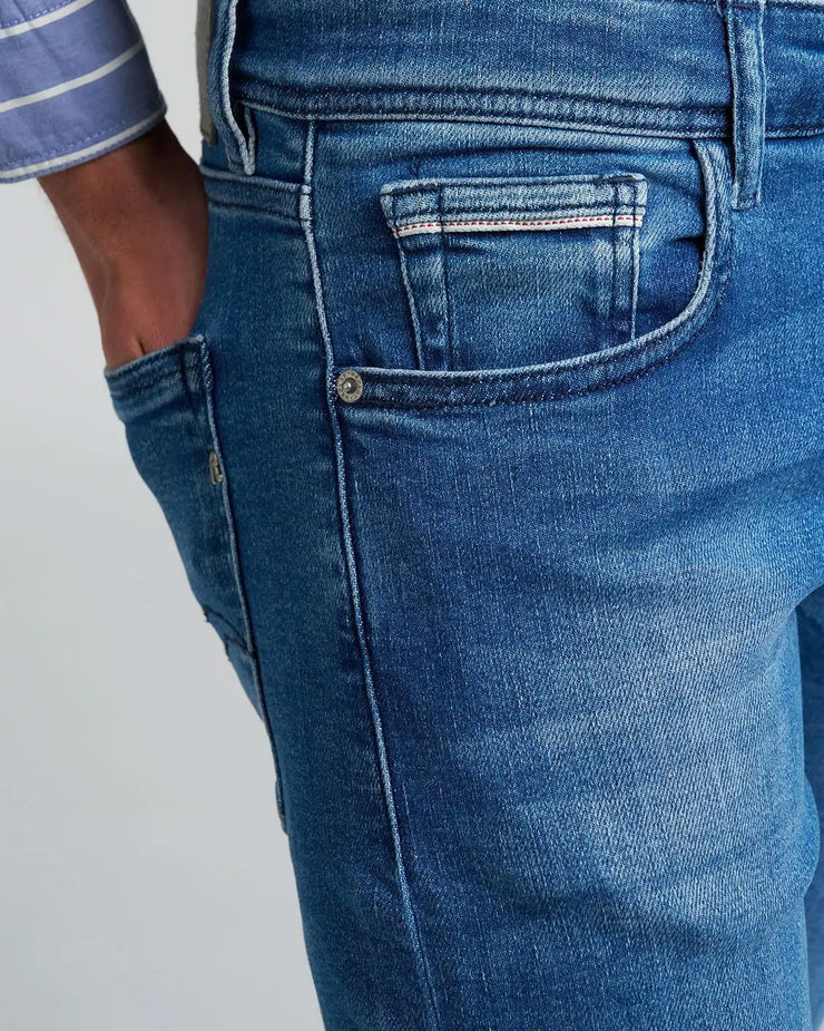 Replay Grover Straight Fit Mens Jeans - Medium Blue | Replay Jeans | JEANSTORE