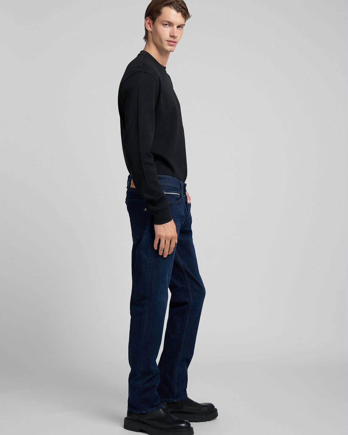 Replay Grover Straight Fit Mens Jeans - Dark Blue | Replay Jeans | JEANSTORE
