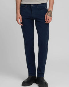 Replay Grover Straight Fit Mens Cords - Blue