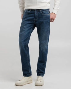 Replay Grover Straight Fit Mens Jeans - Dark Blue