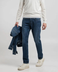 Replay Grover Straight Fit Mens Jeans - Dark Blue | Replay Jeans | JEANSTORE