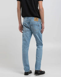 Replay Grover Straight Fit Mens Jeans - Light Blue | Replay Jeans | JEANSTORE